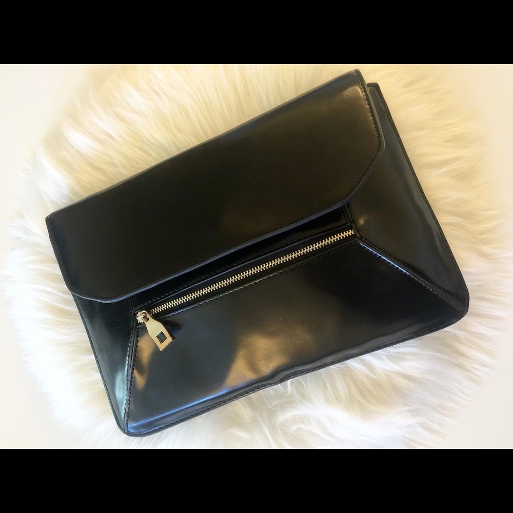 COPY - Zara zipper envelope clutch bag handbags w…